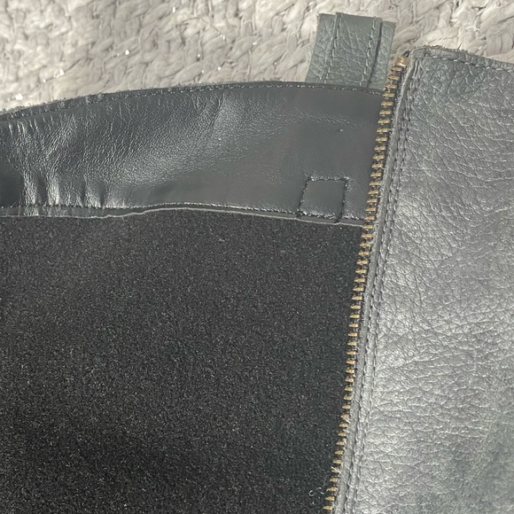 INUOVO Grey leather Riding Boots - Picture 6 of 8